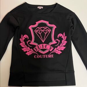 Juicy Couture Black Garment with Pink Label